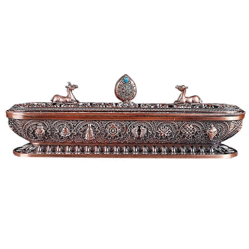 Tibet Antique Handmade Stick Holder Teahouse Home Office Decoration Crafts Ornaments 3