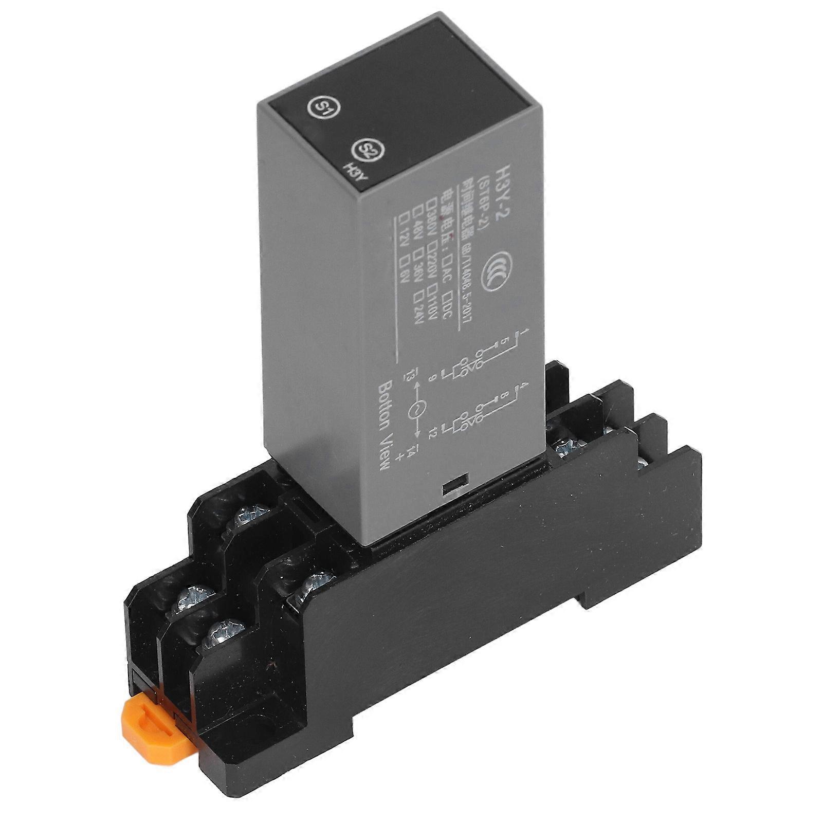 Delay Timer Relay 2 Way LCD Digital Display AC36V Multifunctional