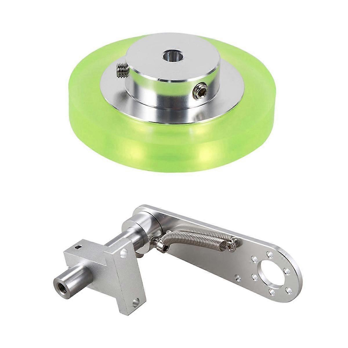 200mm Aluminum Polyurethane Industrial Encoder Wheel Measuring Wheel with Type 20mm Aluminum Encode