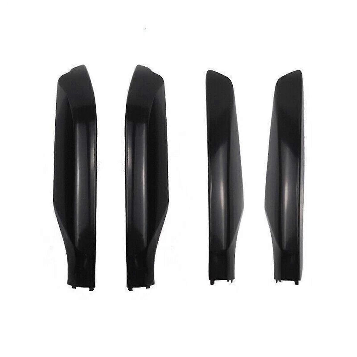 4pcs κέλυφος τελών ράγας στεγών φραγμών στεγών κάλυψης σχάρας στεγών αντικαθιστά για Prado 150 FJ150 2010-2019 Μαύρο