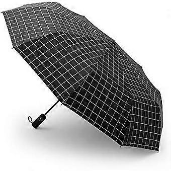 Paraplu voor regen en wind, Auto Open&Close Stong compacte paraplu opvouwbaar 8 RIBS, perfecte paraplu Essential reis/auto/rugzak