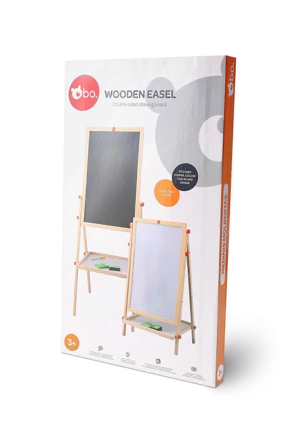 Dwell. Wooden stafli, double-sided drawing board