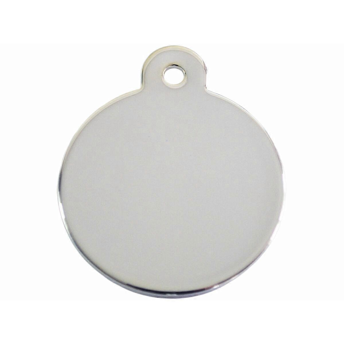 Identification plate for collar Imarc Circle Silver
