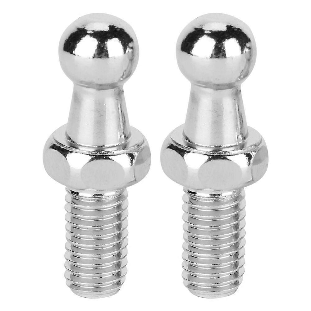 2Pcs CNC Aluminium Alloy Ball Stud Bolt for Gas Struts Ball Ended Bonnet (M8)