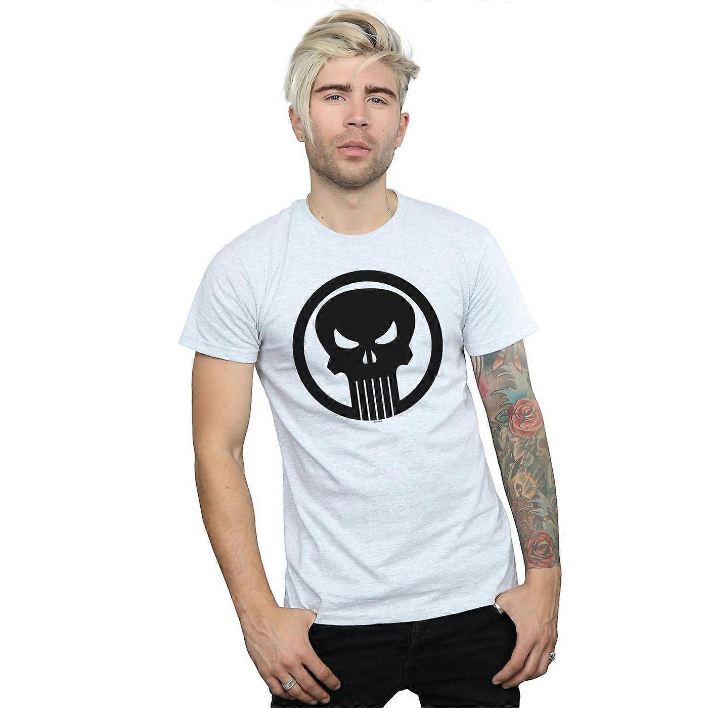 Marvel Pánske tričko Punisher Skull Circle