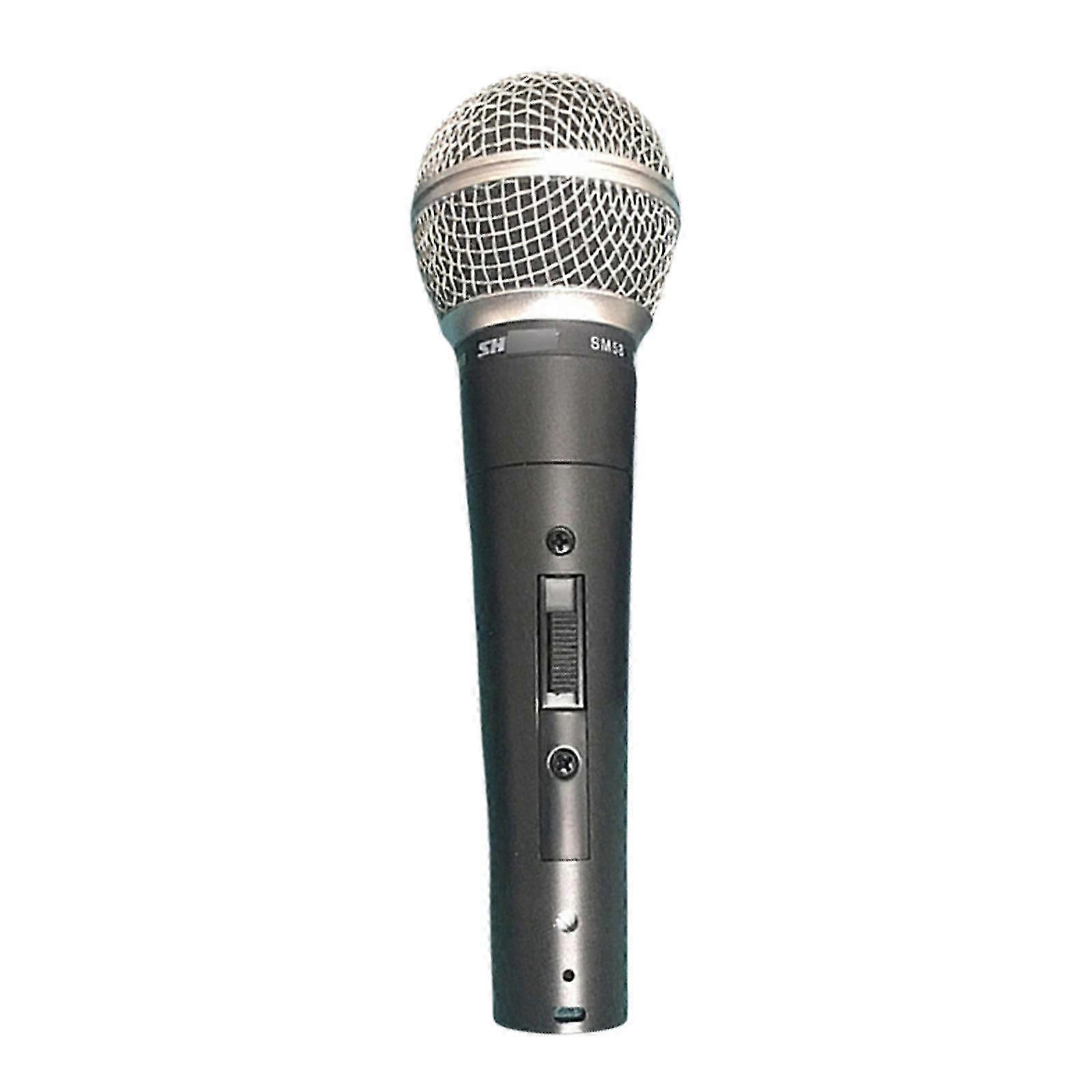 Wired Shure SM58 Dynamic Vocal Microphone with On/Off Switch and Included Cable