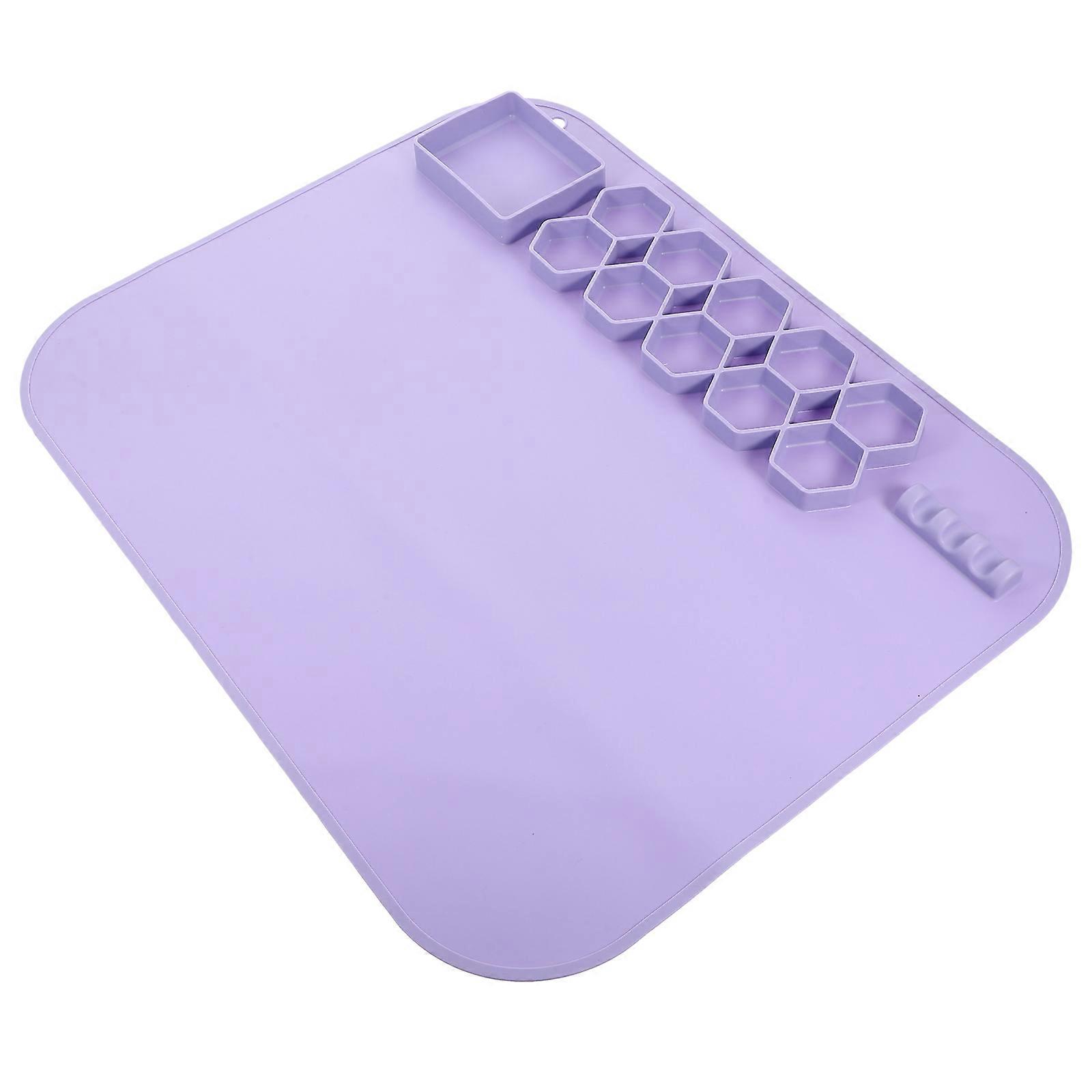 Silicone Painting Mat for Painting Use Lavender Silicone Craft Mat