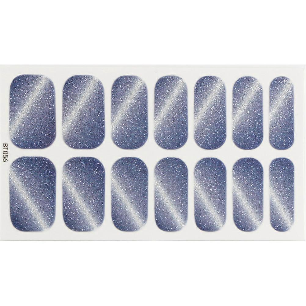 Cat Eye Nail Art Stickers for Nail Use 7 Sheets Breathable Self Adhesive Decals