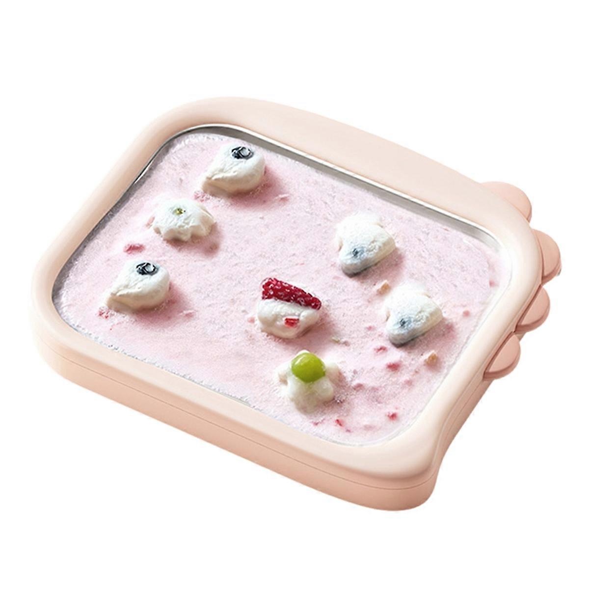 Fried Yogurt Machine Fried Ice Machine Small Mini Home Use Homemade Fried Fruit Smoothie Machine Fried Yogurt Platelet B
