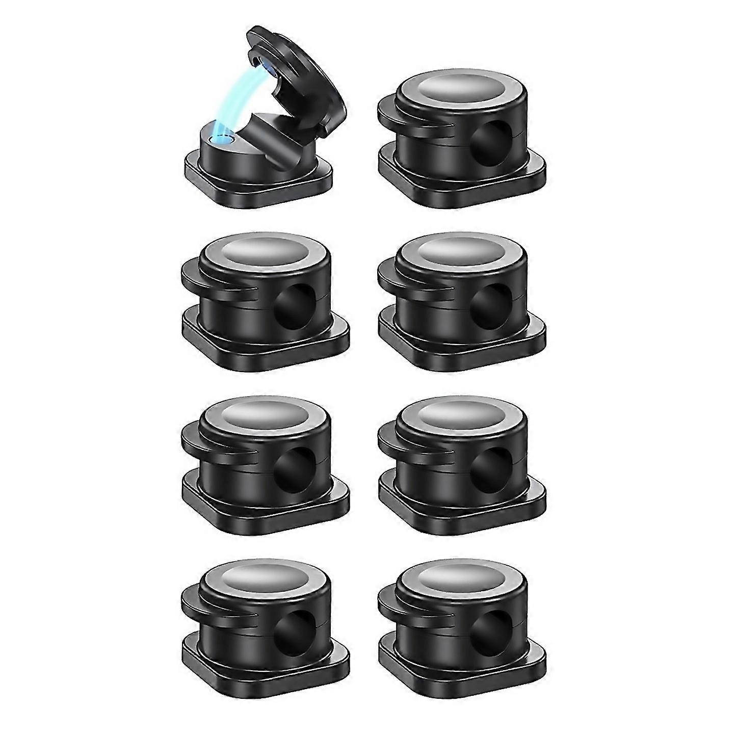 For Magnetic Cable Clip Cable Management Cord Organizer Adhesive