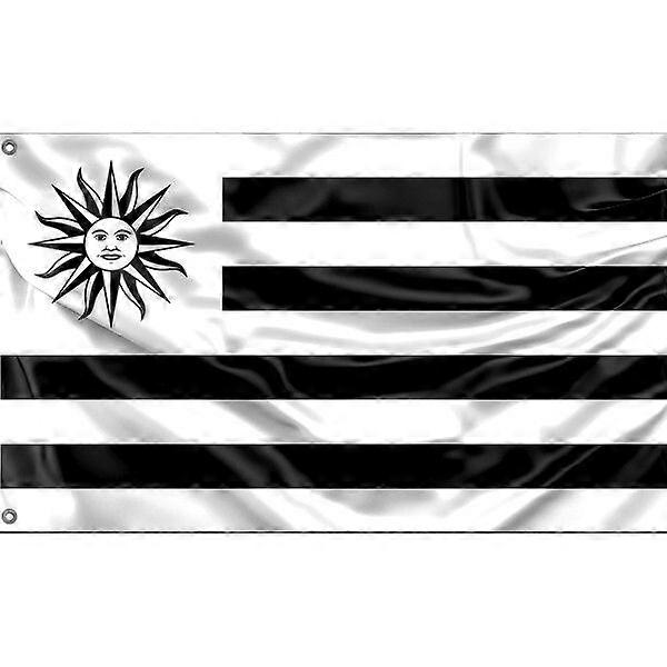 Black Uruguay Flag FG1922