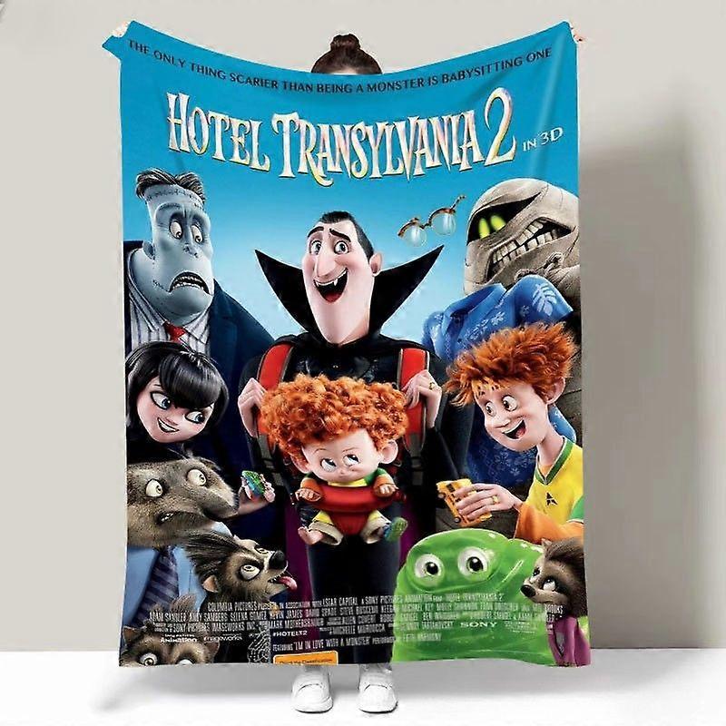 3D Cartoon Halloween Print Series Sleeping Blanket, Sofa Bed Sheet Blanket