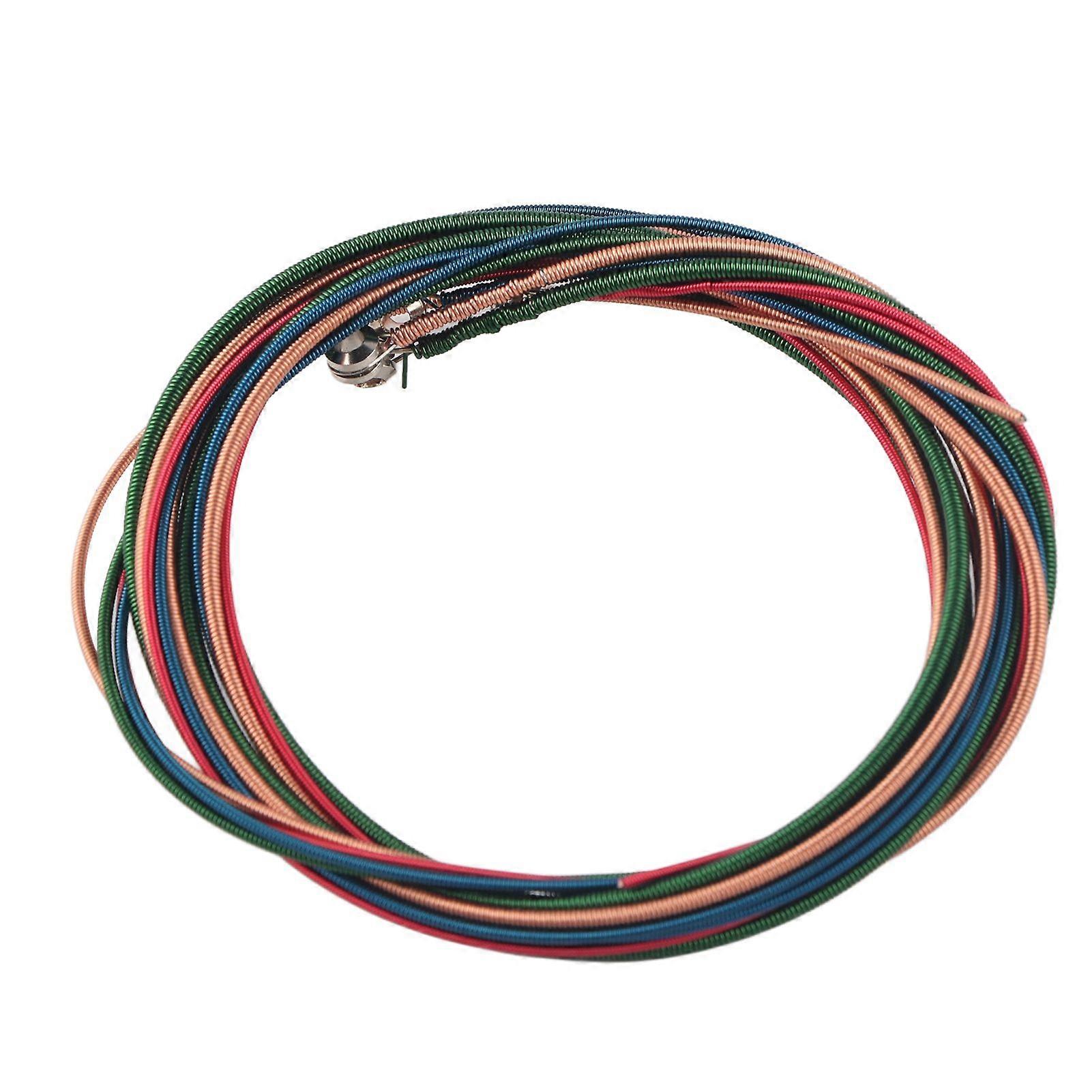 1.16mm, 1.44mm, 2.0mm, 2.54mm (.046-.100) 4-String Colorful Electric Bass Strings Instrument