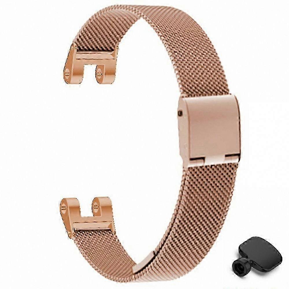 Garmin Lily Metal Milanese Mesh Watch Strap Replacement Band with Tool - Silver