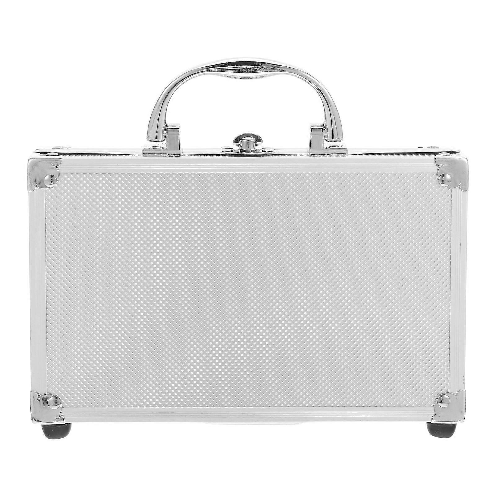 Coin Case For Collectors: Metal Storage Box With Lid - Display Case - Collectable Display Box For Badge Medals Coin Collections