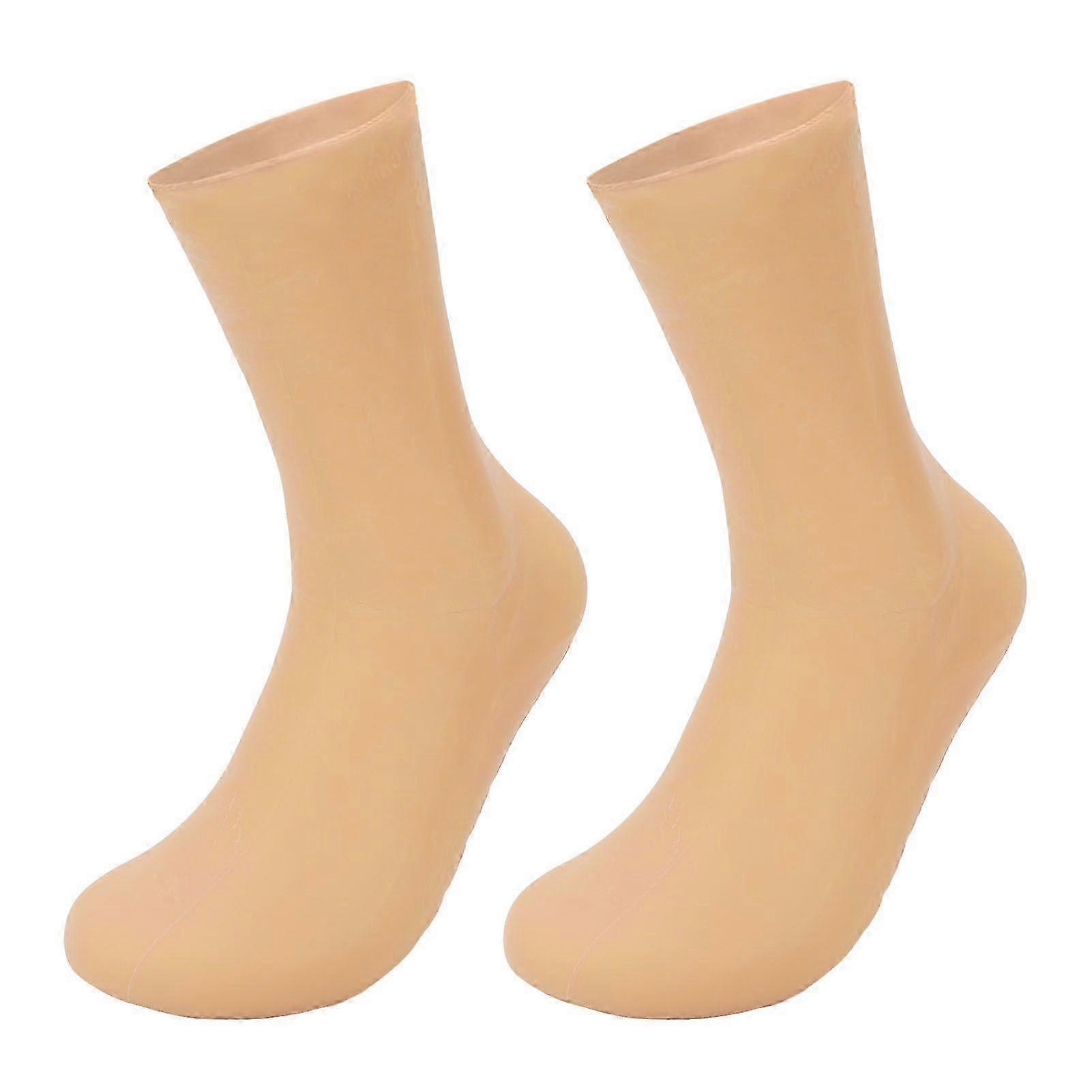 2025 Latest Model 1 Pair Silicone Moisturizing Socks Flexible Elastic Hydratin...