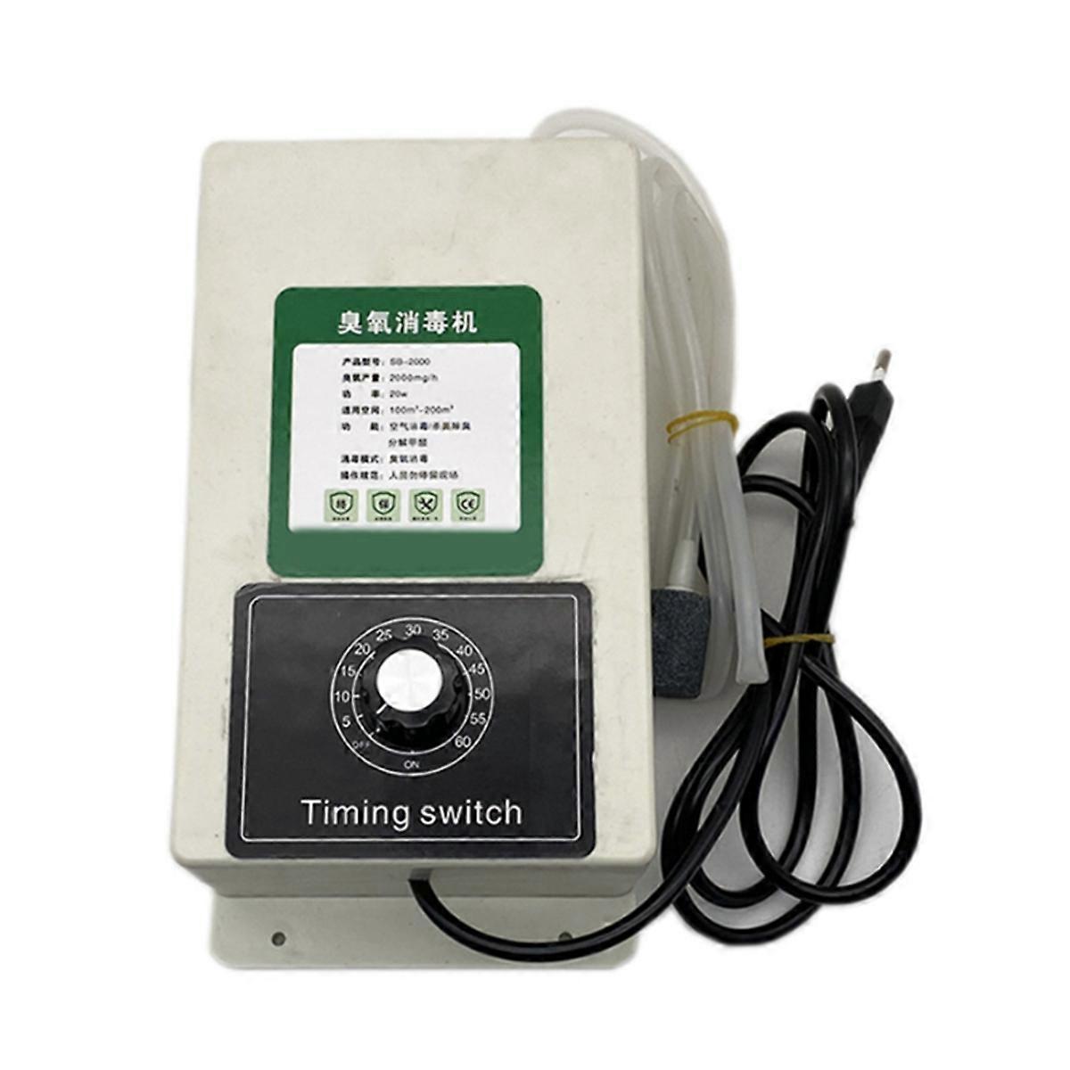 2000mgPortable Generator Machine for Water Air Sterilizer Purifier Disinfection for FruitsVegetables