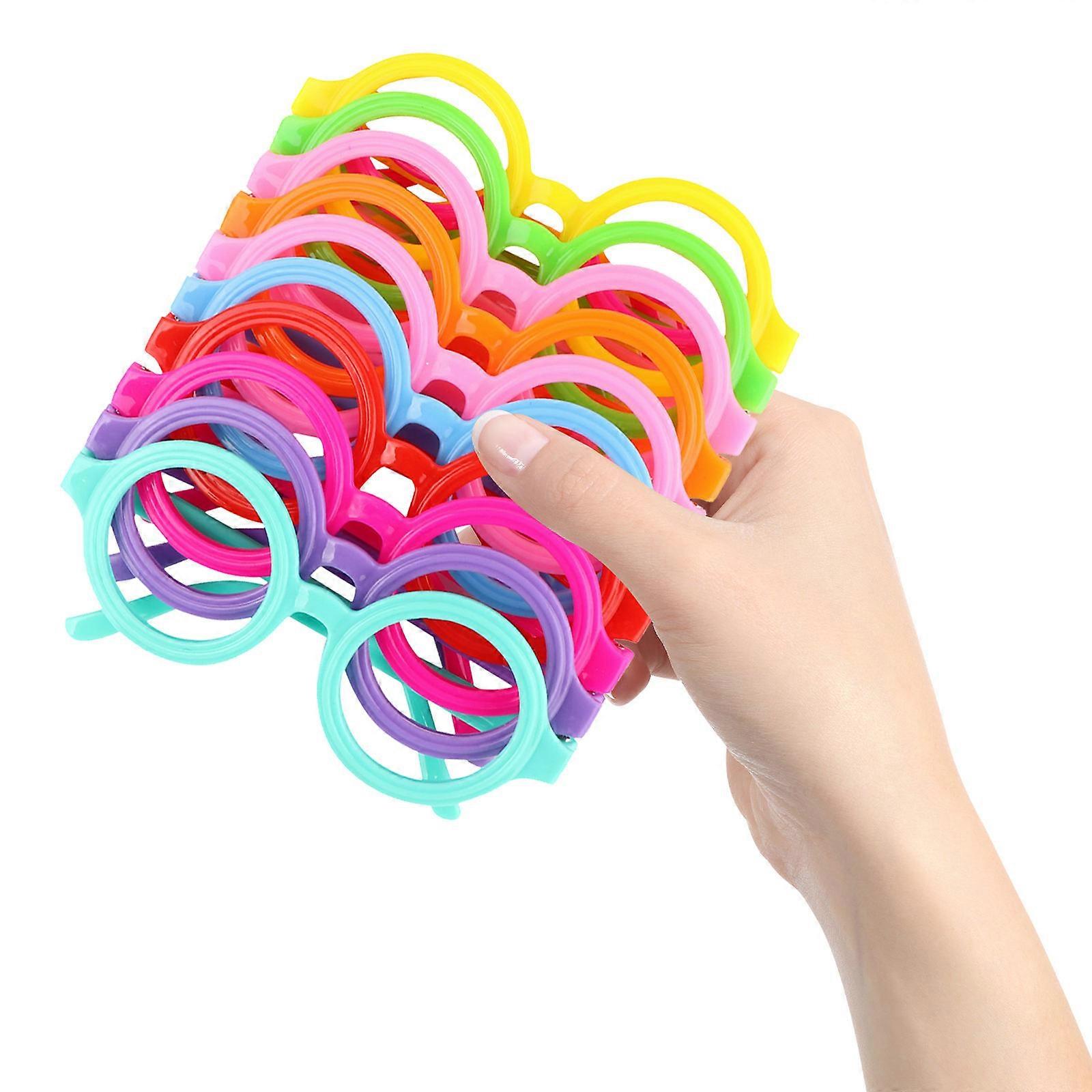 Διακοσμητικά γυαλιά πάρτι με στρογγυλά πλαίσια γυαλιών για παιδιά, σετ 40 τεμαχίων