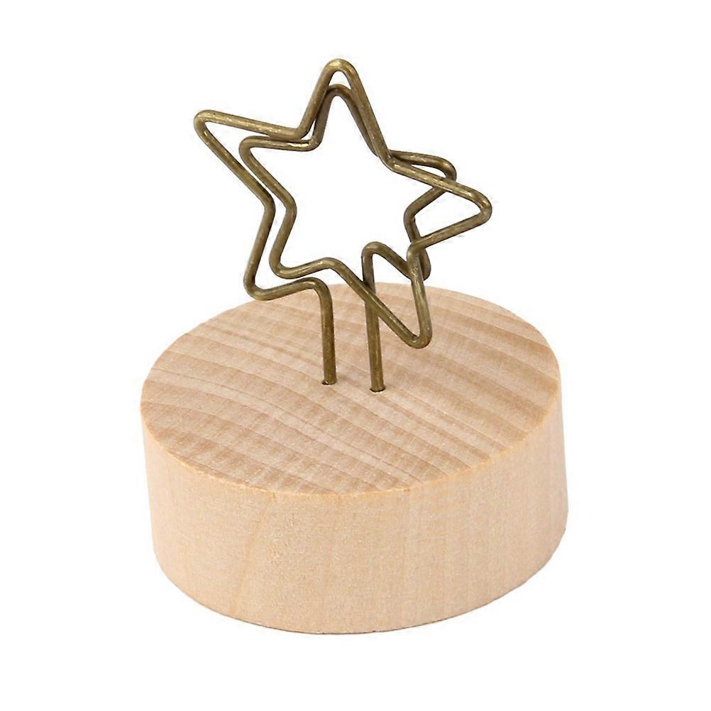 Photo Note Holder Clip With Fun Shaped Base For Office And Home Use 2Pcs Memo Holding Solution