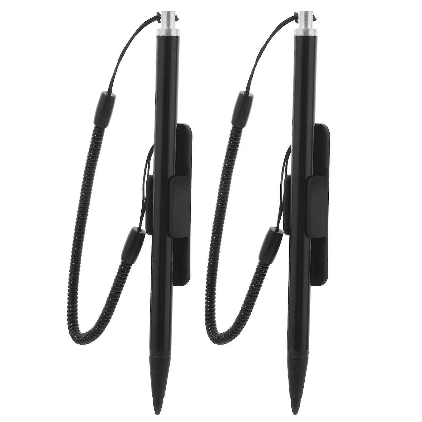 Resistive Screen Stylus Pen for Car Navigation with Lanyard 4Pcs