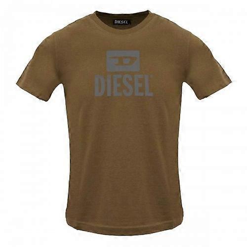 Diesel Mens Monotone Logo T-Shirt
