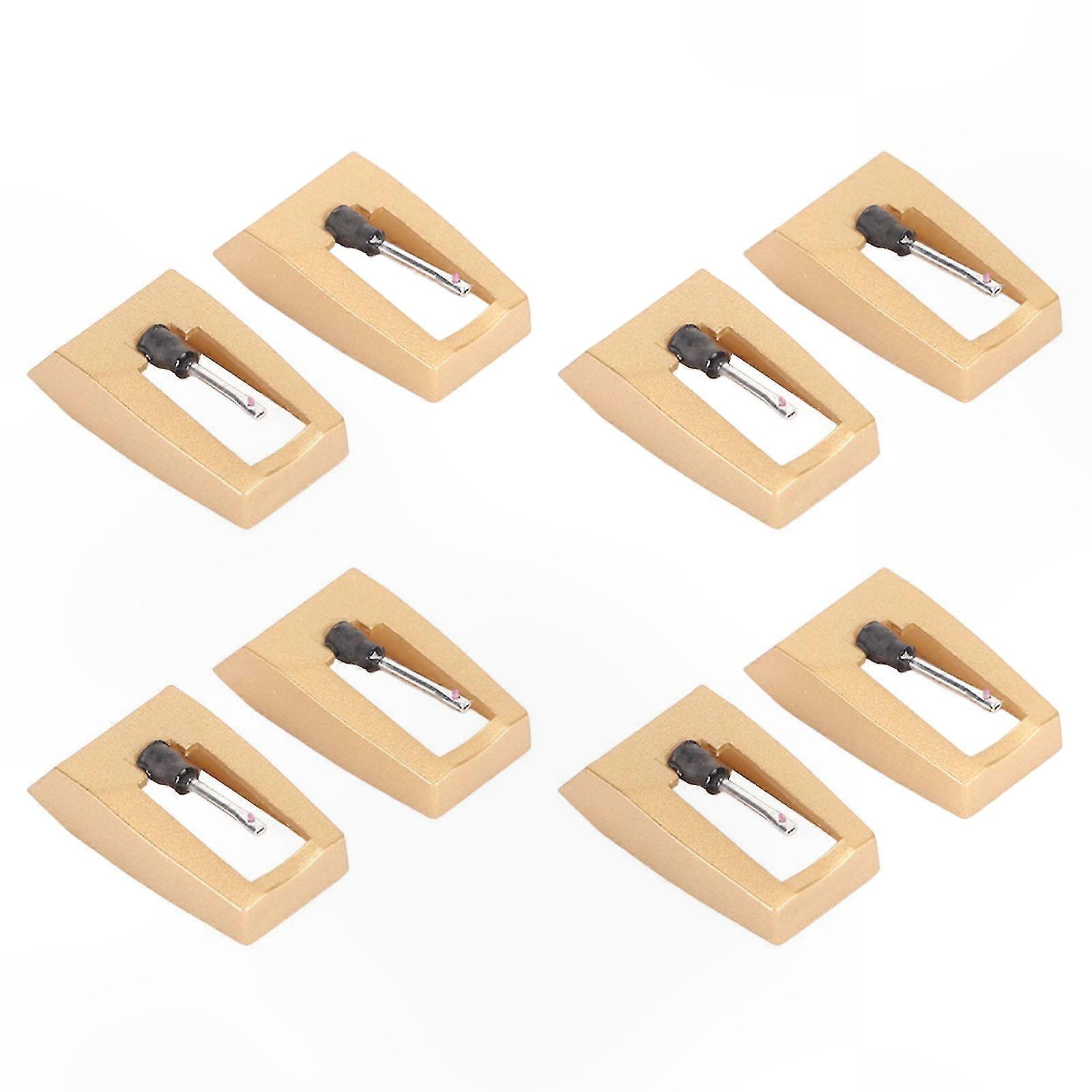 8-Pack Replacement Stylus for Turntables Compatible with Multiple Models
