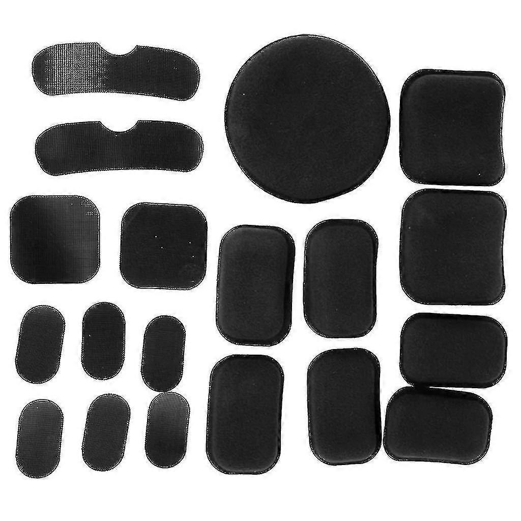 19pcs Universal Helmet Padding Replacement Motorcycles Helmets Foam Cushion Pad U YVL