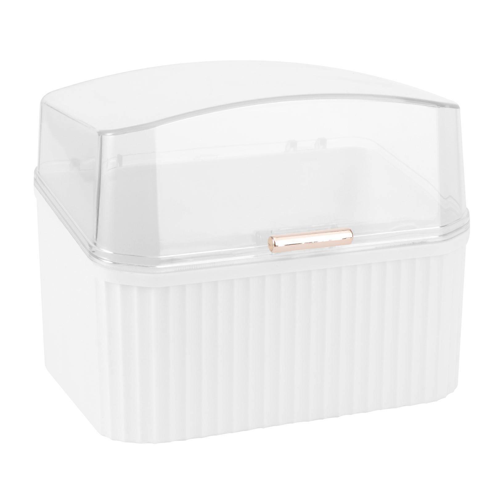 Desktop Storage Box Cosmetics Case with 2Pcs for Practical Use