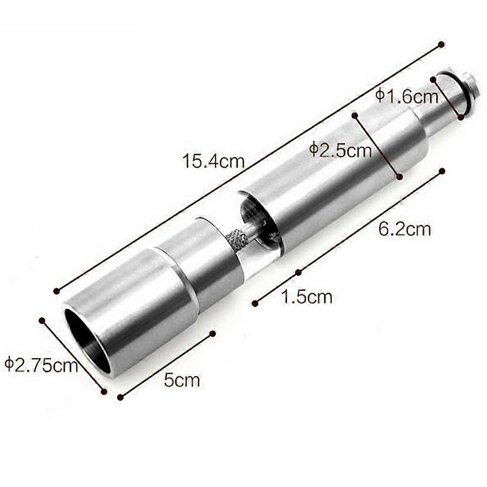 Stainless Steel Pepper Mill with Salt Shaker for Kitchen Use Set