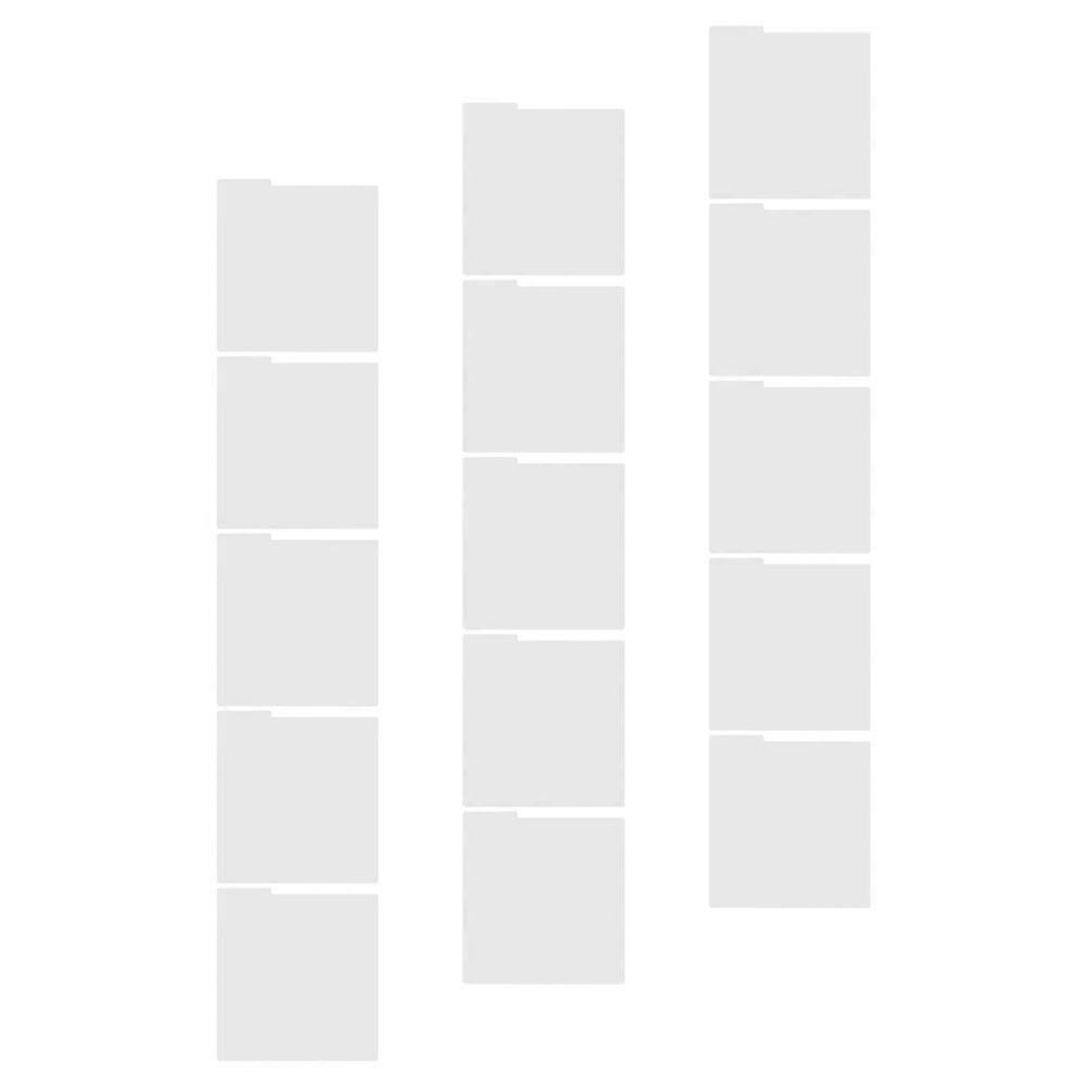 Plastic Vinyl Record Divider Tabs for Record 75Pcs