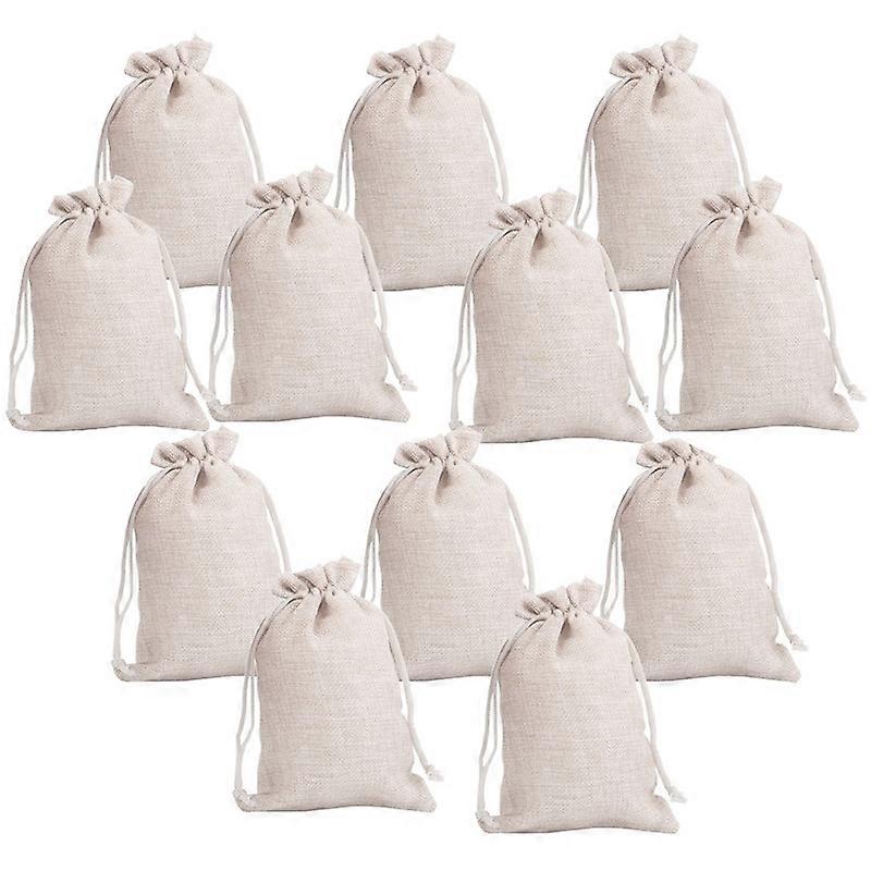 12Pcs Small Cotton Drawstring Bags for Wedding DIY Craft Soaps Herbs