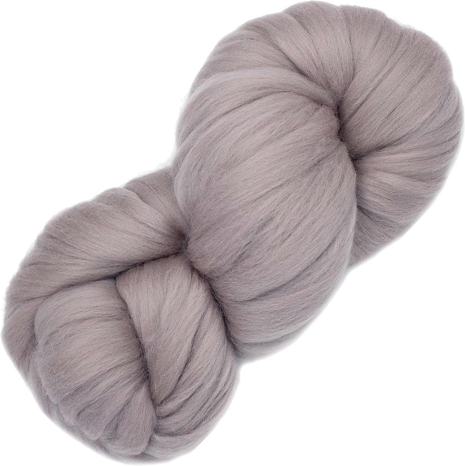 Easy Spinning Fiber - Learn Spinning in a Jiffy with Pre-Drafted Pencil Roving. Luxuriously Soft 100% Merino, Mink