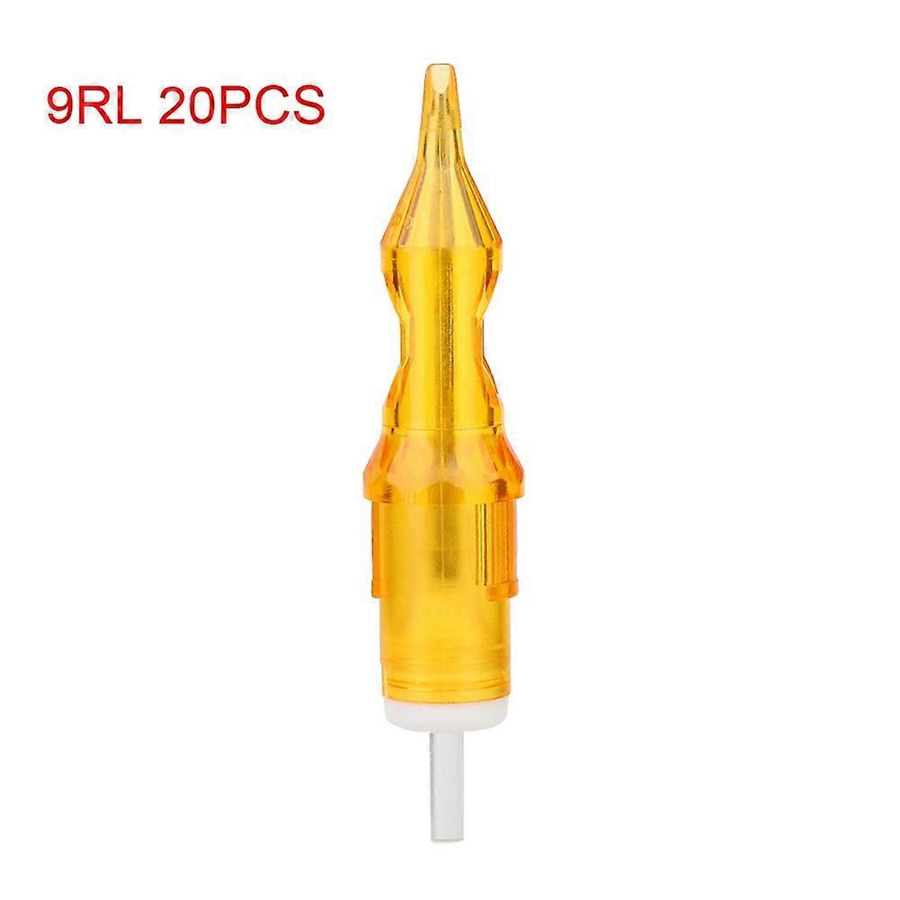 20Pcs/Set Disposable Eyebrow Tattoo Cartridge Needles Microblading Needle RL Series (9RL)