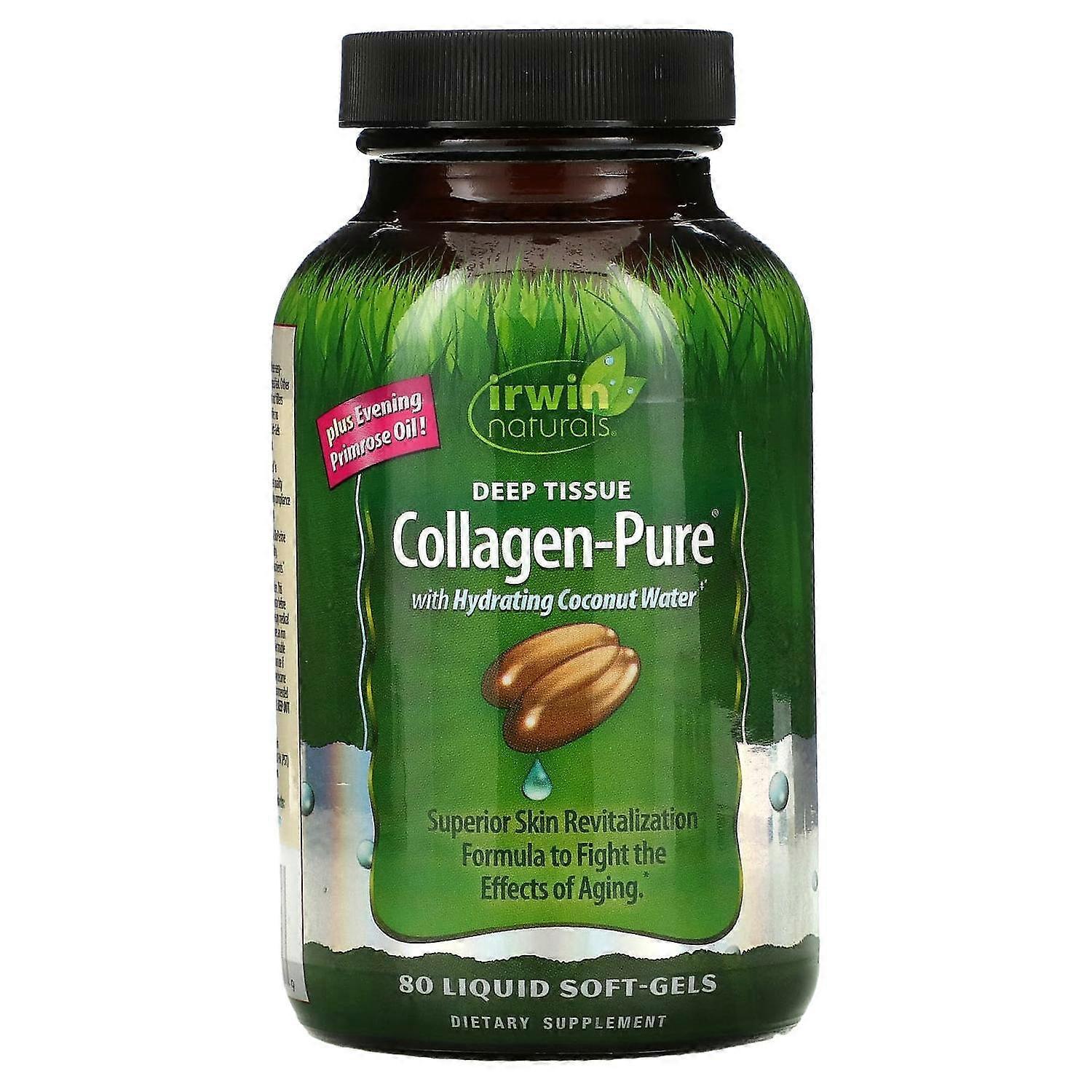 Irwin Naturals, Deep Tissue Collagen-Pure, 80 Liquid Soft-Gels