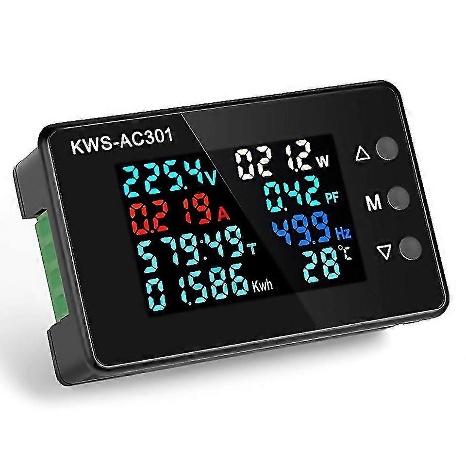 For Kwsac30120a 50300v Ac Digital Current Voltmeter
