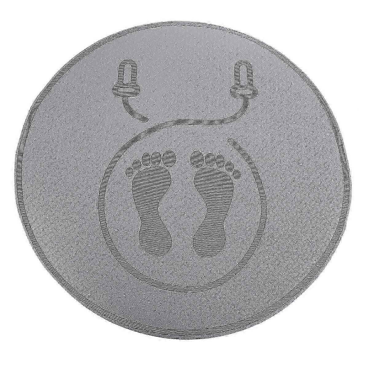 Shock-Absorbing & Sound-Insulating Jump Rope Mat with Mute Material