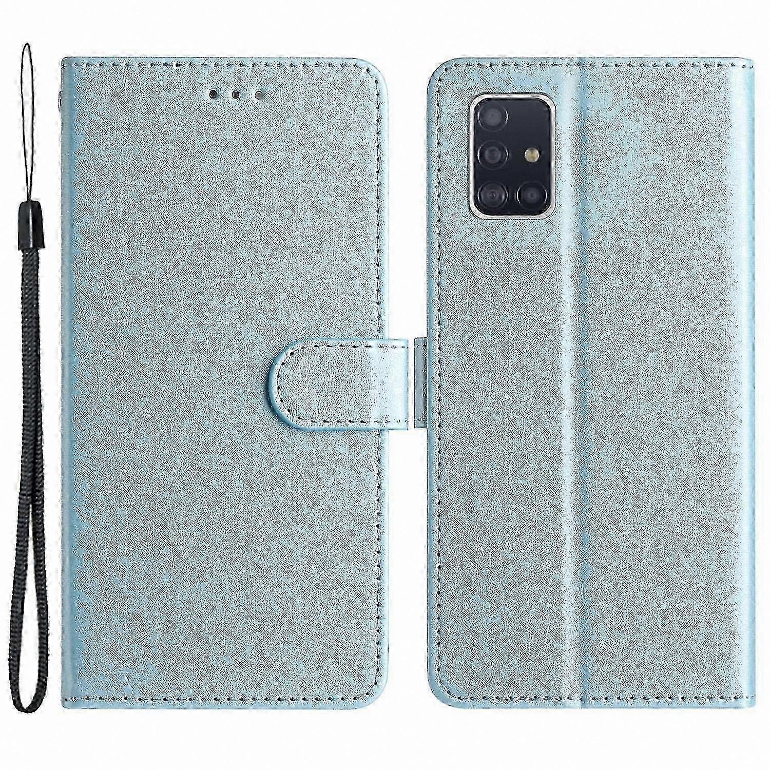 Galaxy A51 4G SM-A515 Leather Wallet Case with Stand & Anti-Drop Protection