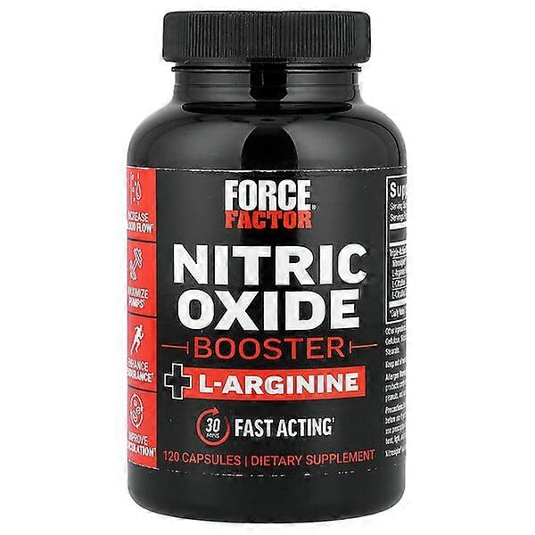 Force Factor, Nitric Oxide Booster + L-Arginine, 120 Capsules