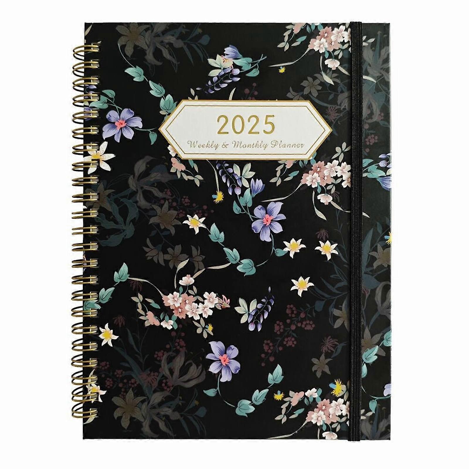 Clearance! Notebook,A 5 Week Planner Notebook 2025 Coil Notebook Planner Diary Diary D