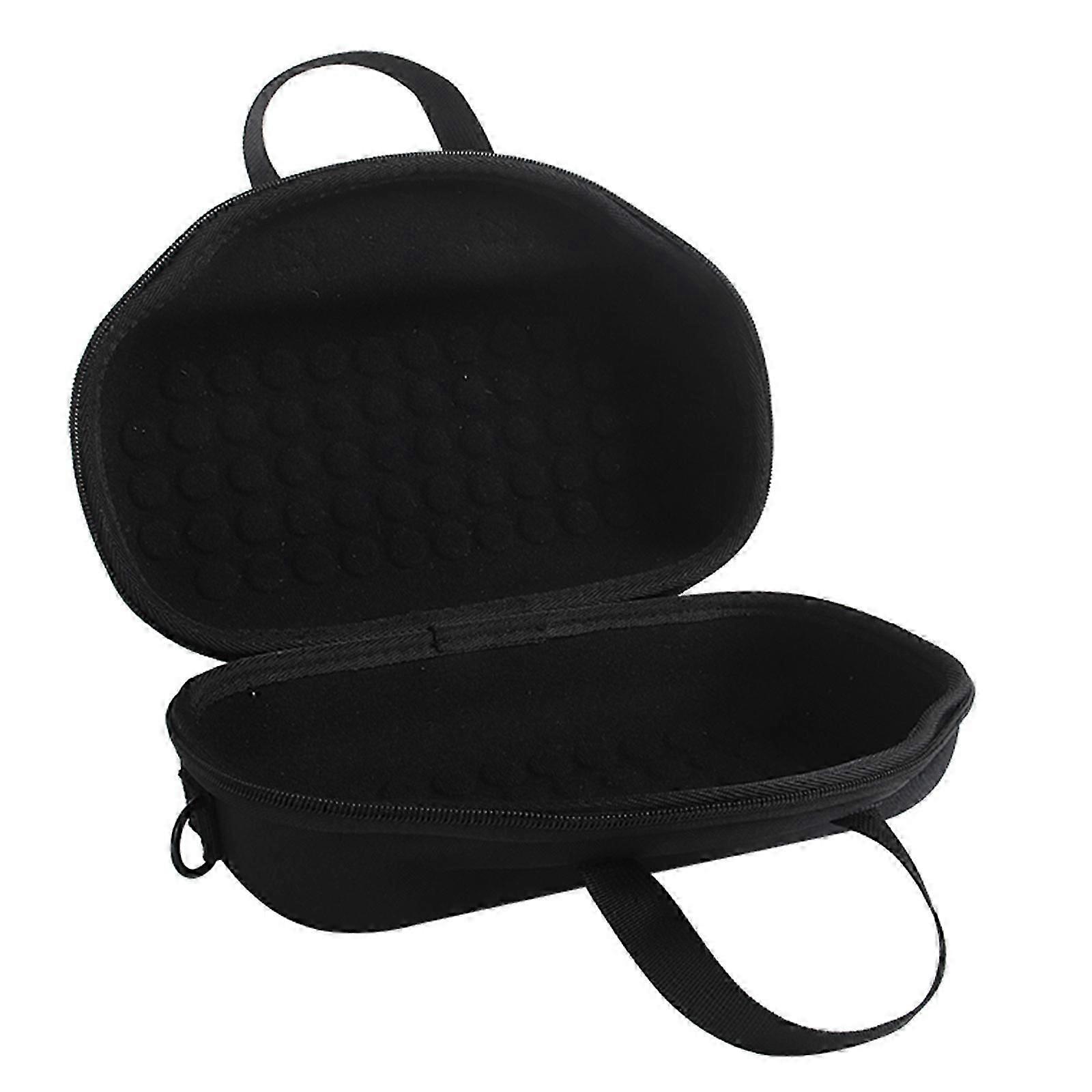 Portable Hard Carrying Case Protective Storage Bag for Speaker, Case Only interior orange