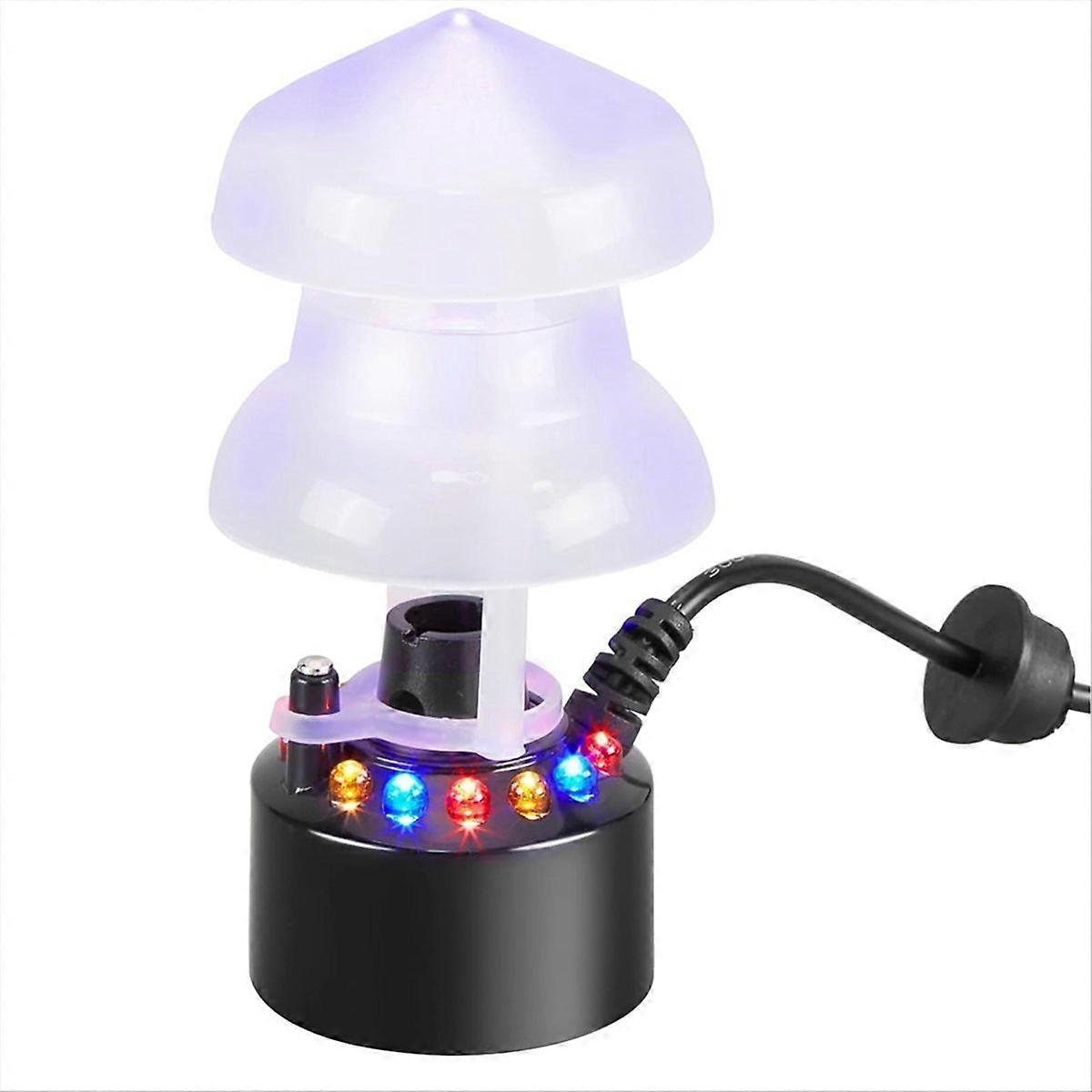 Mist Maker 12 LED Mister Fogger Electric Ultrasonic Atomizer EU Plug