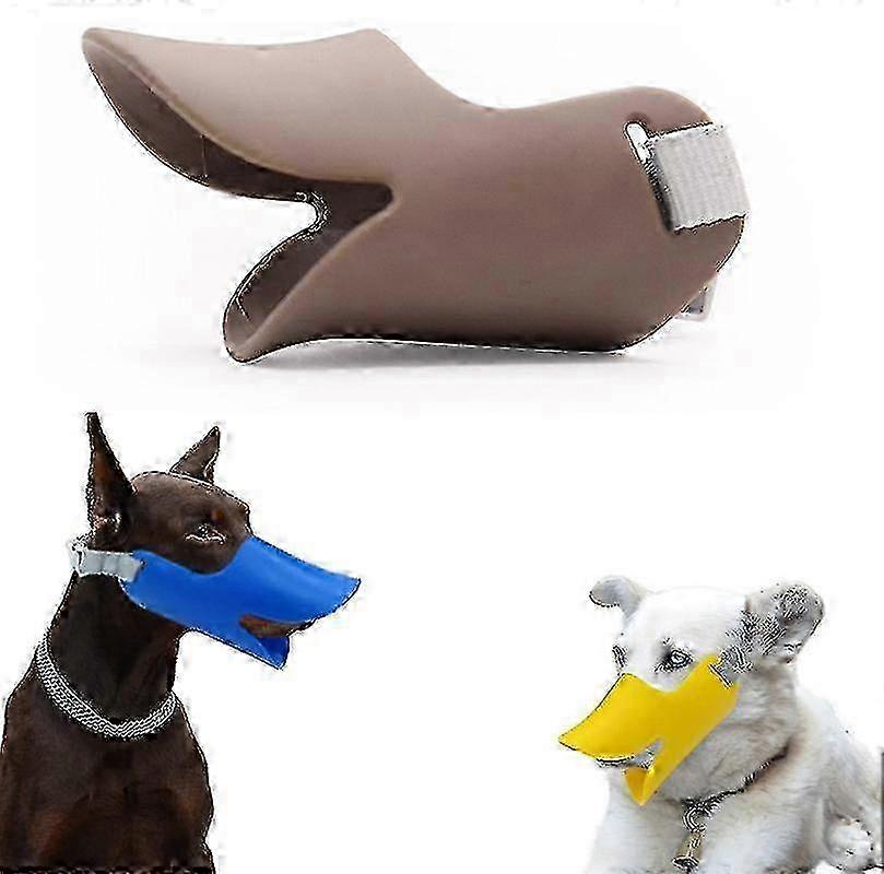 Silicone Duckbill Shape Dog Muzzle for Small Large Dogs Anti Bite Stop Barking
