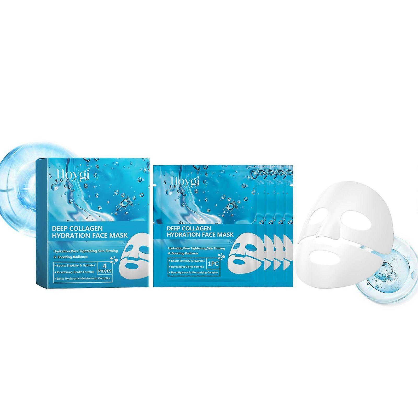 Hoygi Collagen Hydrating Light Wrinkle Mask (Boxed) Hydrating And Firming Mild Moisturizing And Nourishing Facial Care