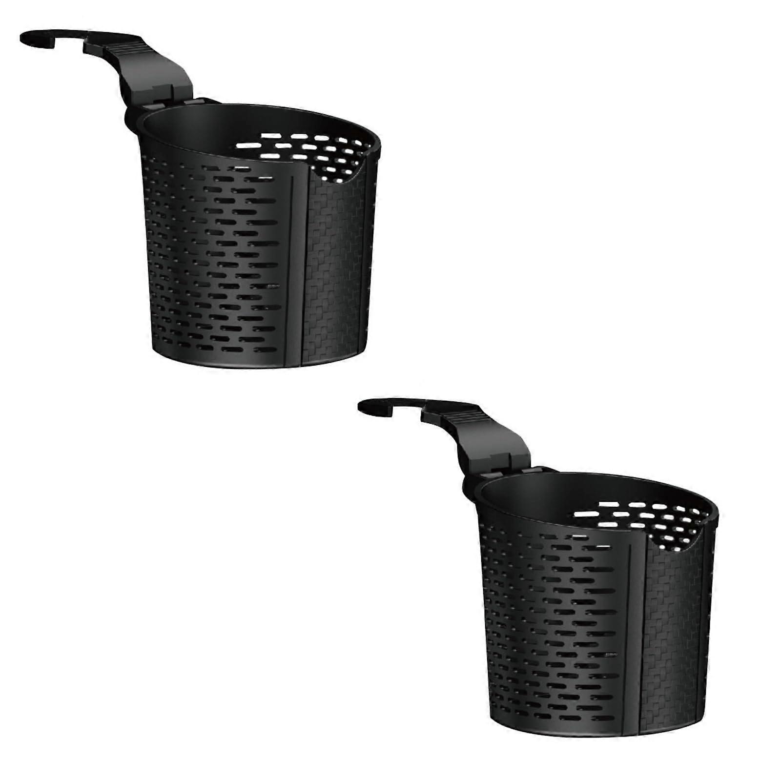 Back Drink Storage Solution 2kg Capacity Quick Detach For Phones And Drinks Car Headrest Organizer