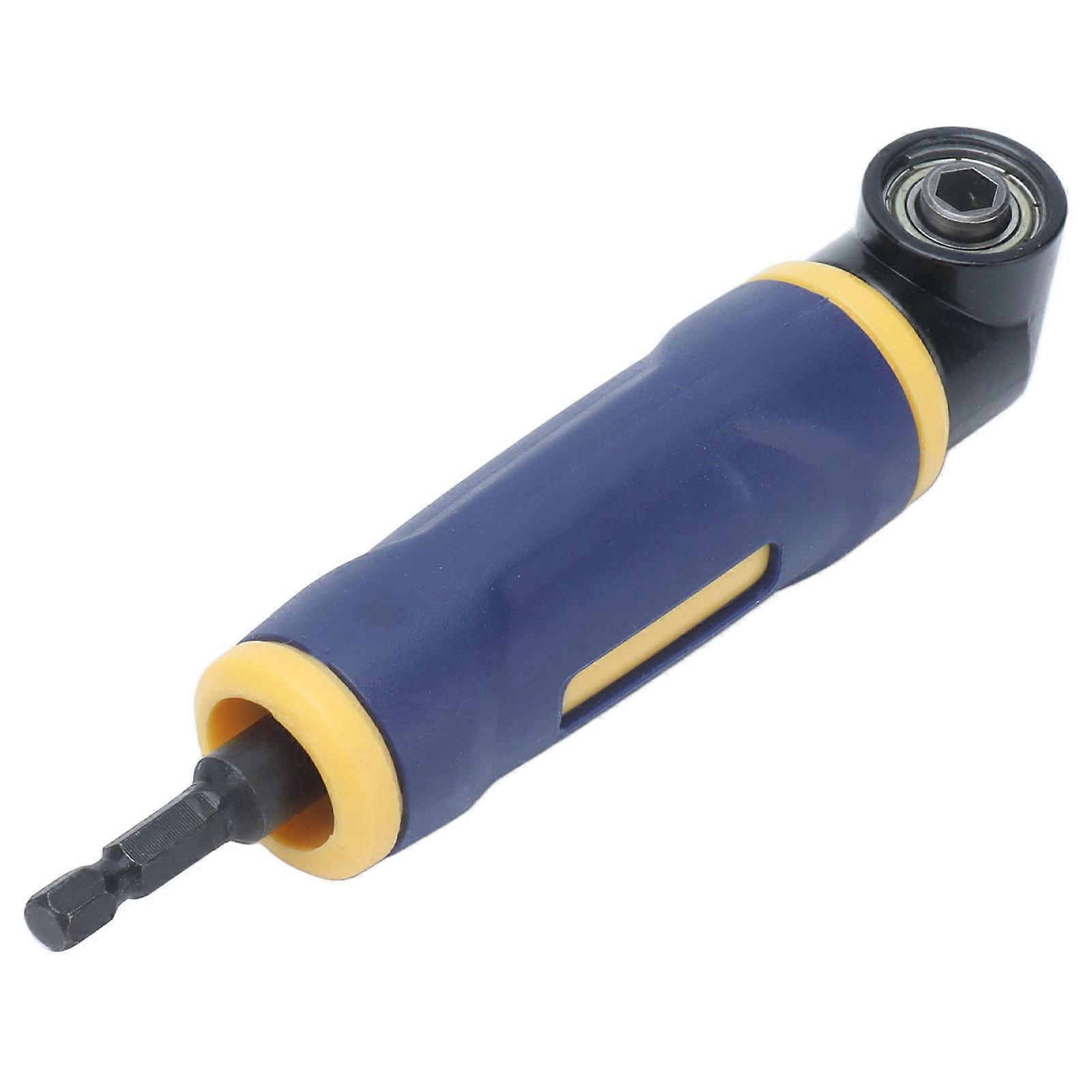 Right Angle Drill Adaptor 90 Degree Yellow Blue Drills Attachment Extension Driver