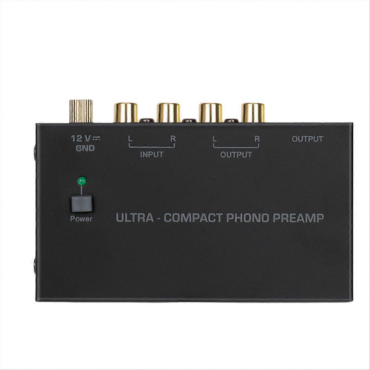 Ultra-Compact Phono Preamp for Vinyl Turntables Enhanced Audio Conversion with LowNoise Operation f