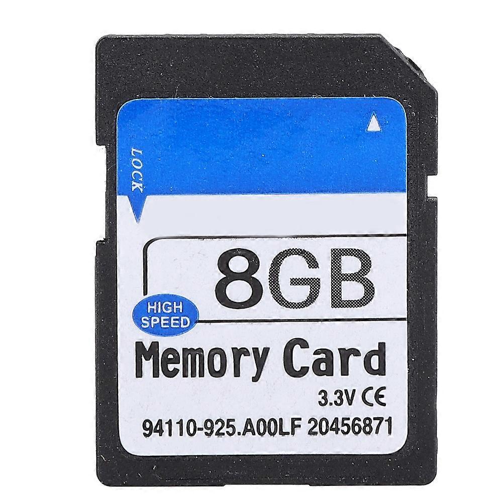 Photos Music Files Storage High Speed Memory Card for Elite Pro MP3 MP4 Camera SLR Game Machine8G