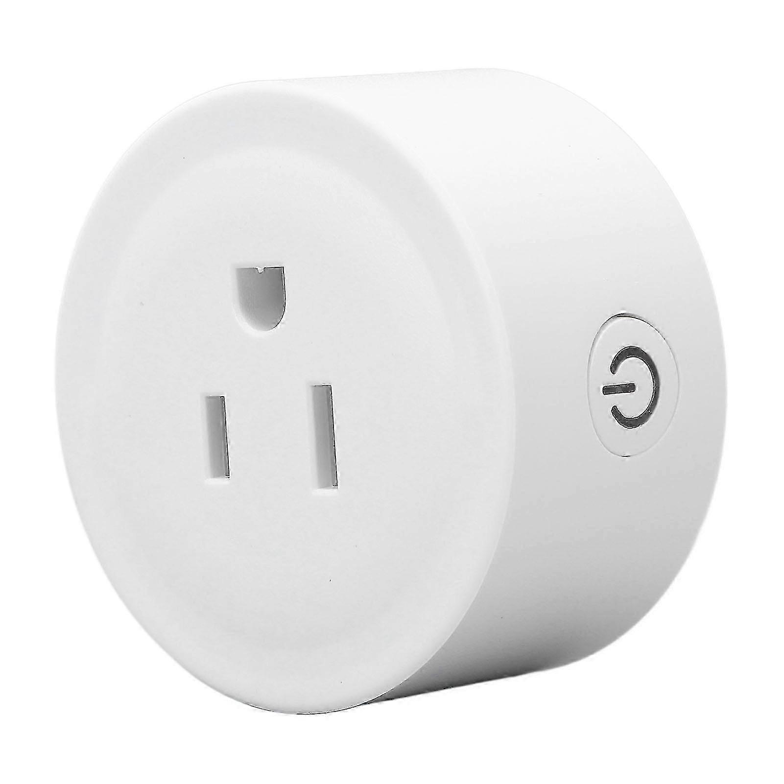 3 Holes Mini WiFi Smart Socket Voice Control Remote Controlling Phone Timing Receptacle US Plug 100‑240V 10A