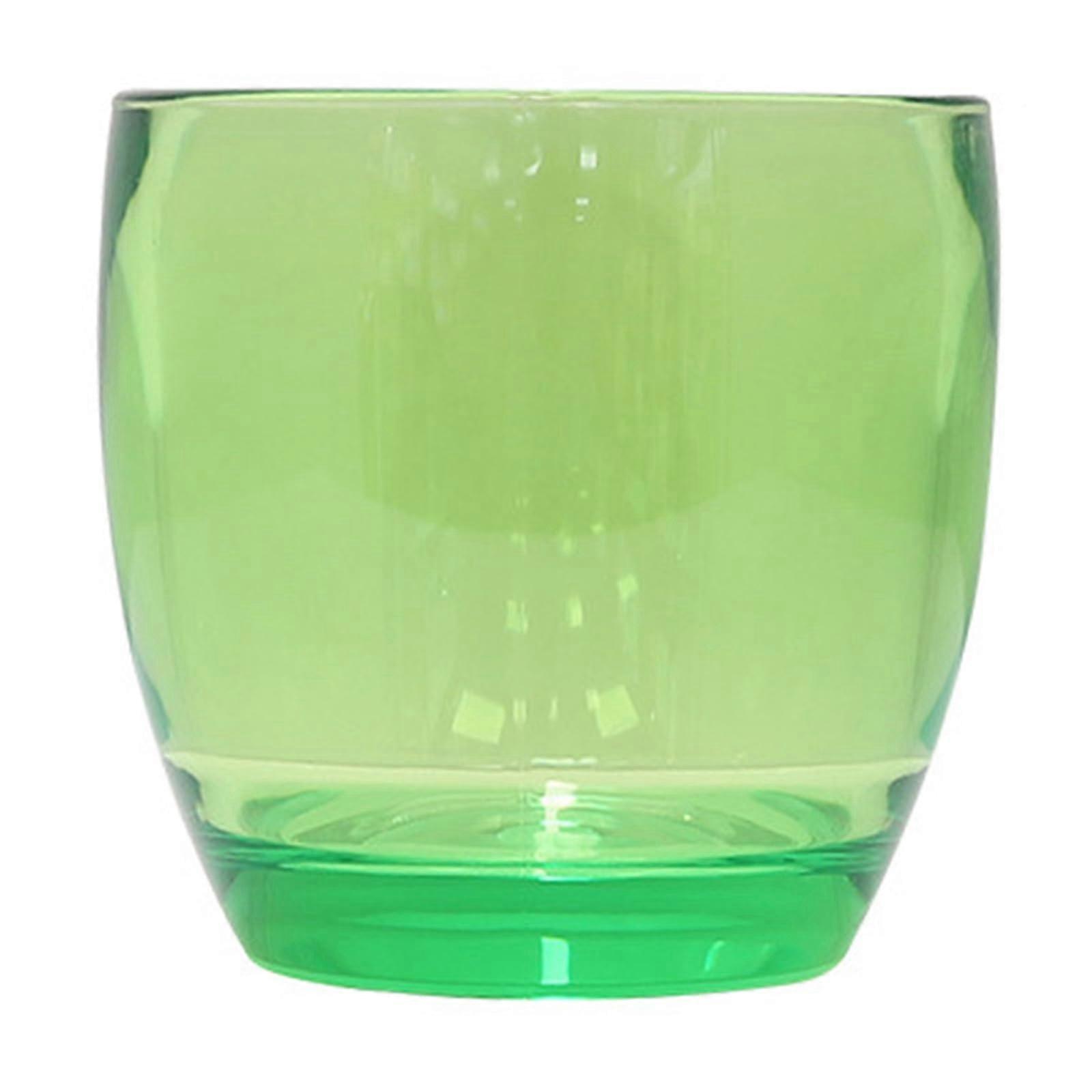 Shatterproof Water Container With Comfortable Handle Large Capacity Indoor Outdoor Use Kitchen Chopstick Rest Cup Green