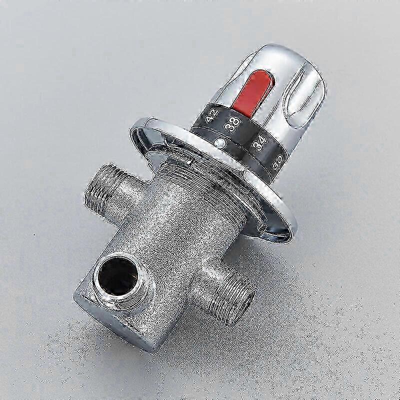 Messing termostatblander for dusjsystem Vanntemperaturkontroll Kranventil G1/2